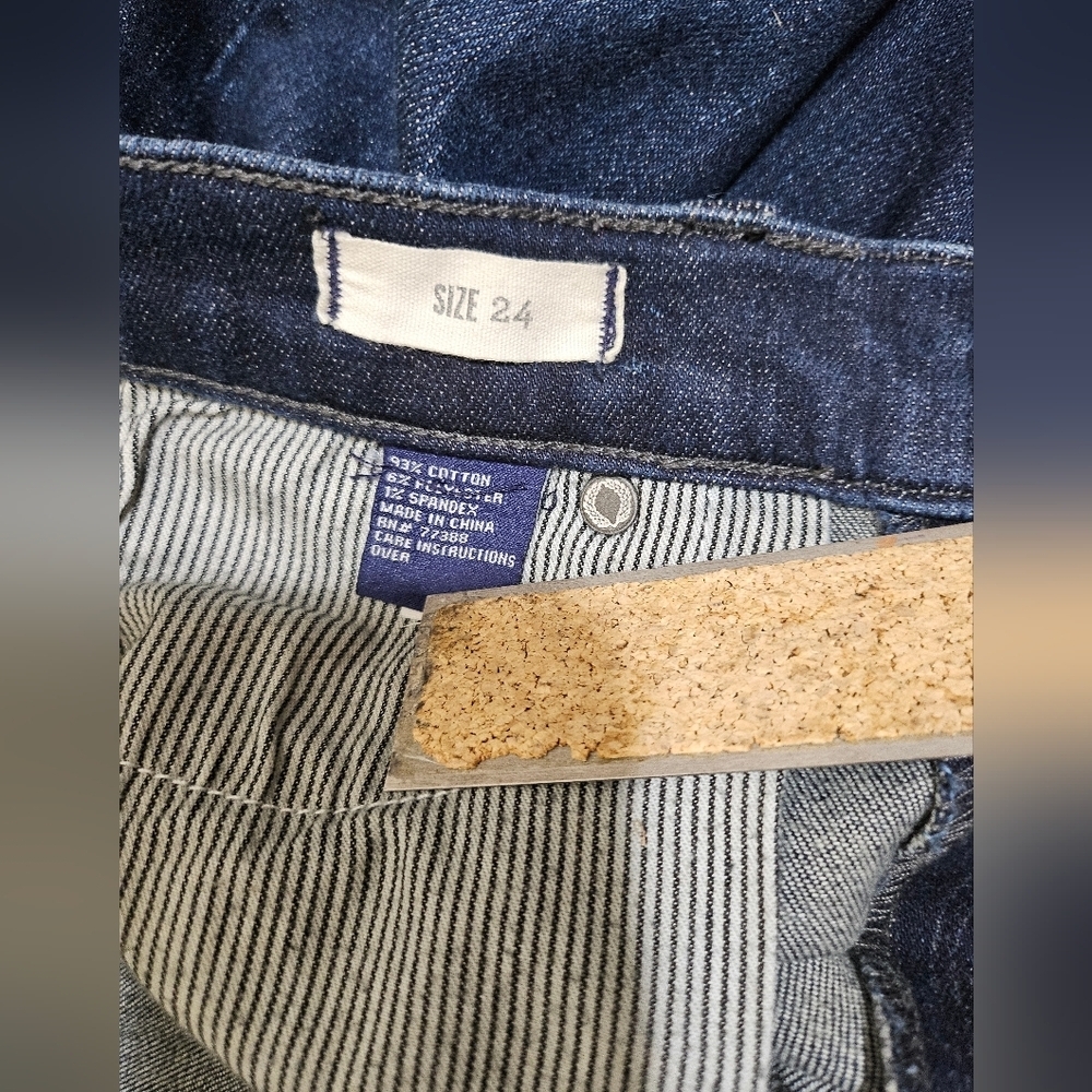 Madewell Dark Wash Skinny Jeans 24 - Picture 6 of 8